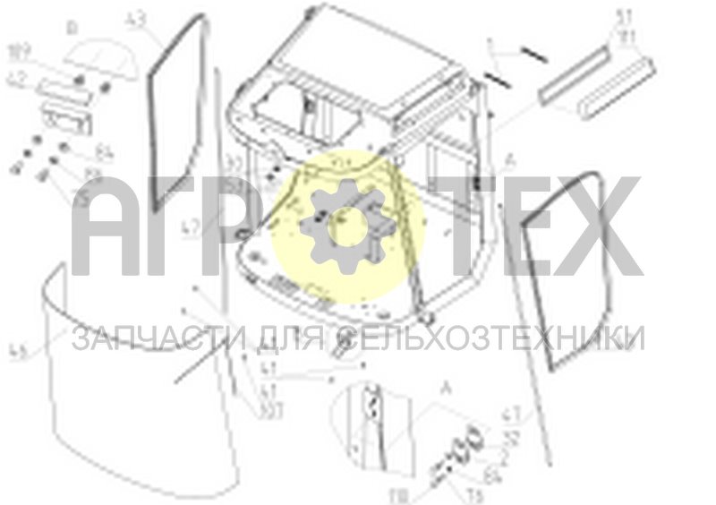 Каркас (1403.06.05.000Ф) (№46 на схеме)